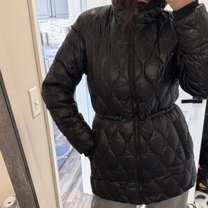 Donna Karan Black Puffer Jacket